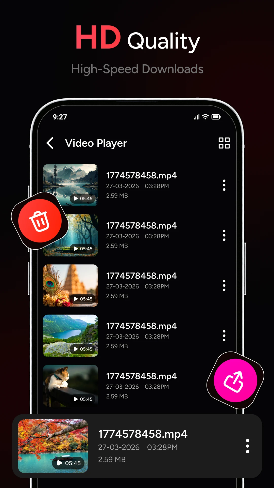 HD Video Downloader: HD Player screenshot